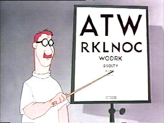 eye test chart